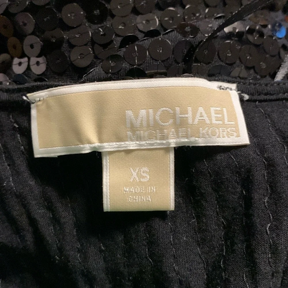 Michael Michael Kors Sequin Wrap Dress - Picture 4 of 5